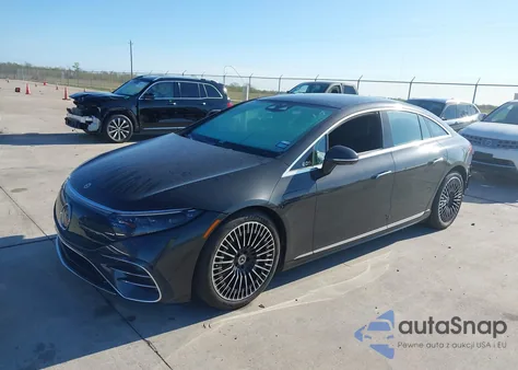 2022 Mercedes-Benz Eqs 450+ z USA, uszkodzony, nr VIN W1KCG2DBONA003195